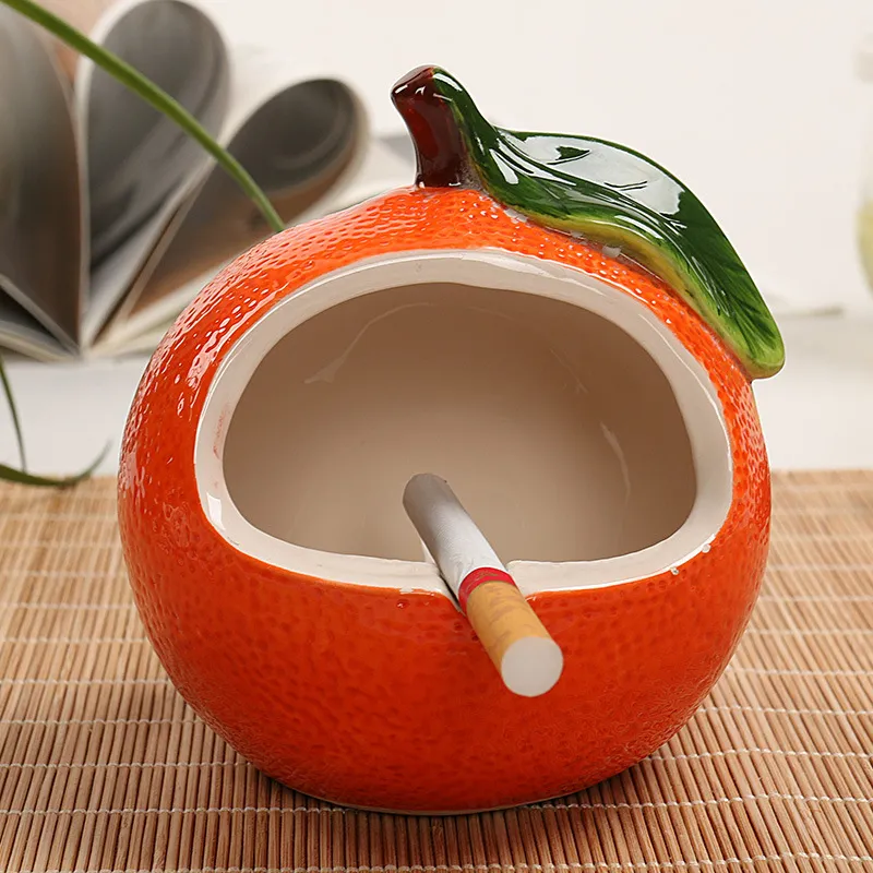 Custom slip-cast ceramic ashtray in brand logo or architectural shape with hand-glazed finish for premium hospitality
