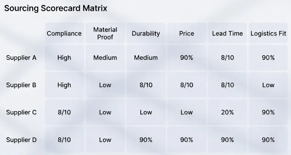 Convert ESG Goals into a Measurable Sourcing Scorecard