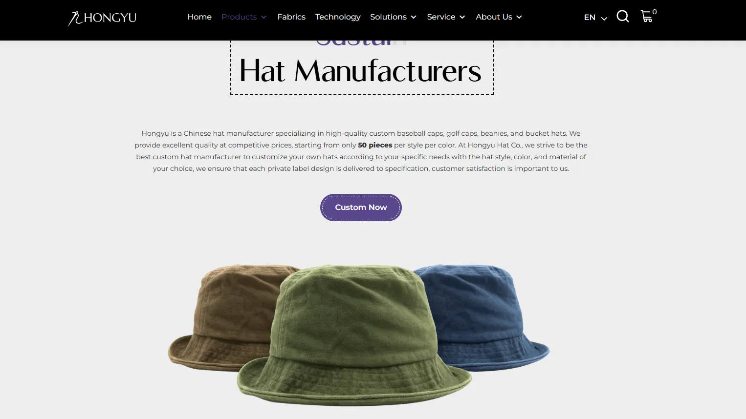 Honyu Apparel - agile production lines for small-batch cap manufacturing Honyu Apparel agile production lines for small batch cap manufacturing