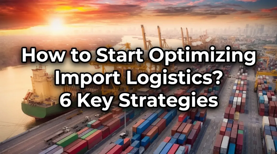 How to Start Optimizing Import Logistics? 6 Key Strategies