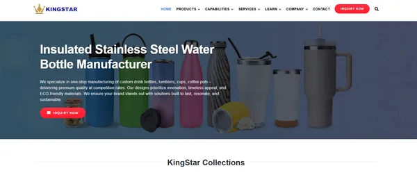 KingStar insulated drinkware