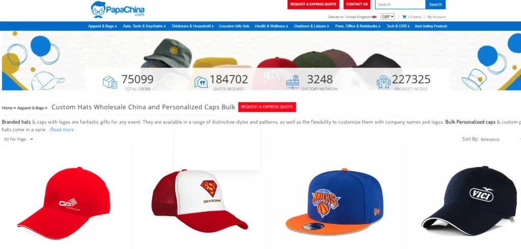 PapaChina - promotional cap and lanyard aggregator for trade show giveaways PapaChina promotional cap and lanyard aggregator for trade show giveaways