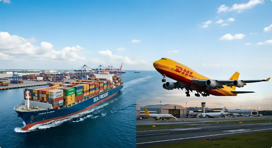 Sea Freight vs Air Express: Find Your Perfect Shipping Method