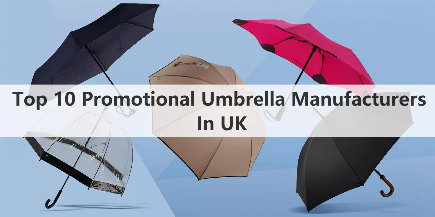 Top 10 Promotional Umbrella Manufacturers In UK