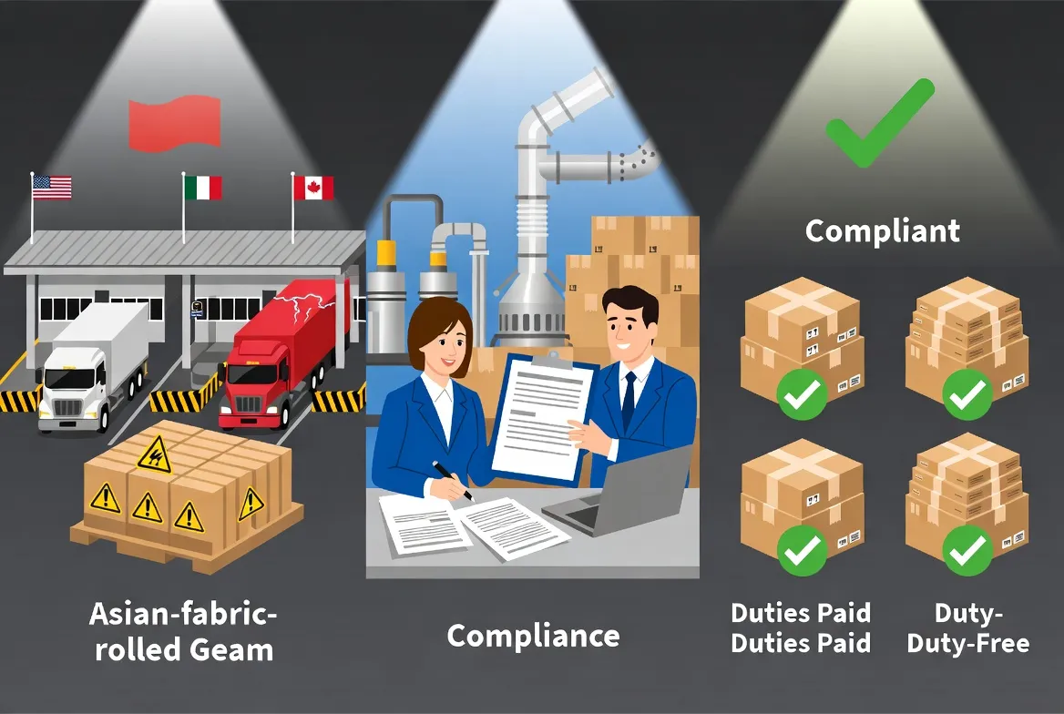 Real-world customs audit scenario