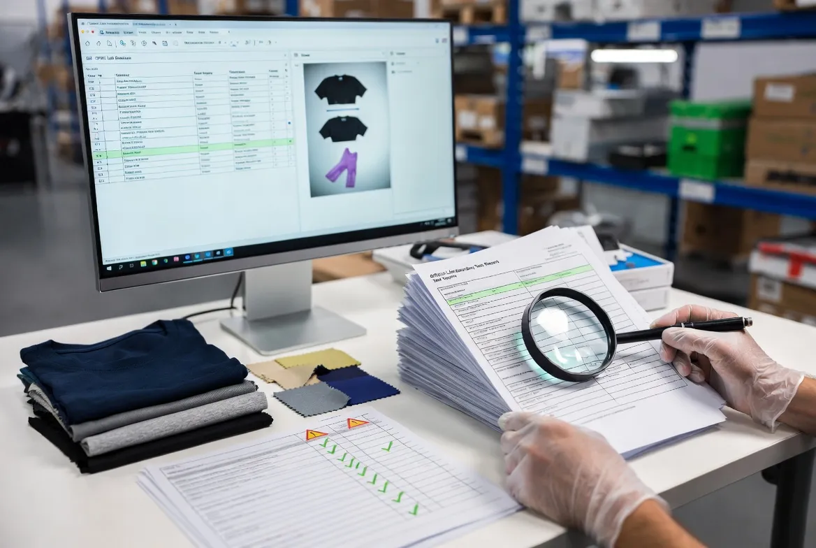 Run Pre-Shipment Material Verification in CPSIA compliance