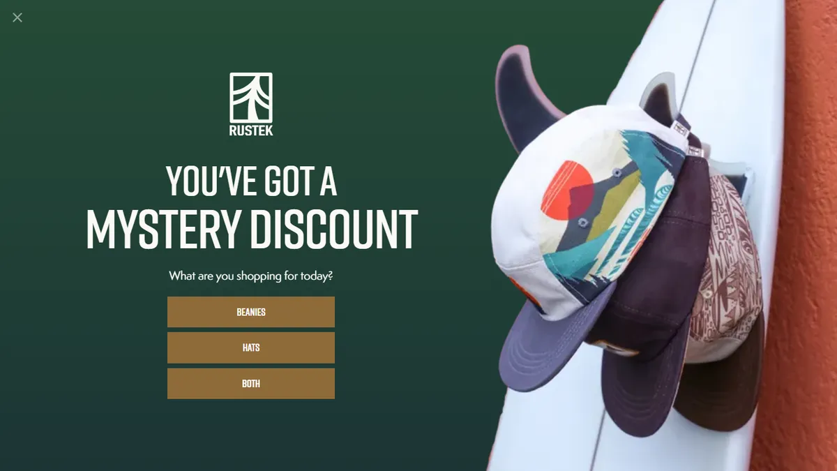 Rustek homepage — merino wool beanies made in Portland, Oregon