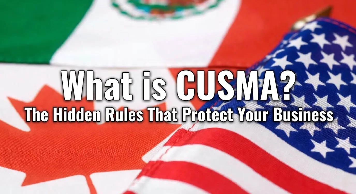 What is CUSMA? The Hidden Rules That Protect Your Business