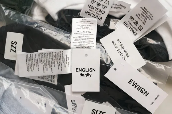 English Labelling & Packaging