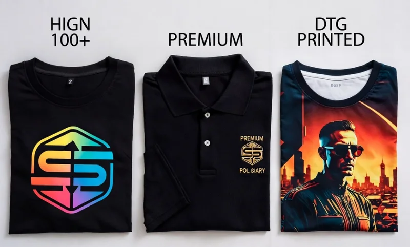 Screen Print vs. Embroidery vs. DTG