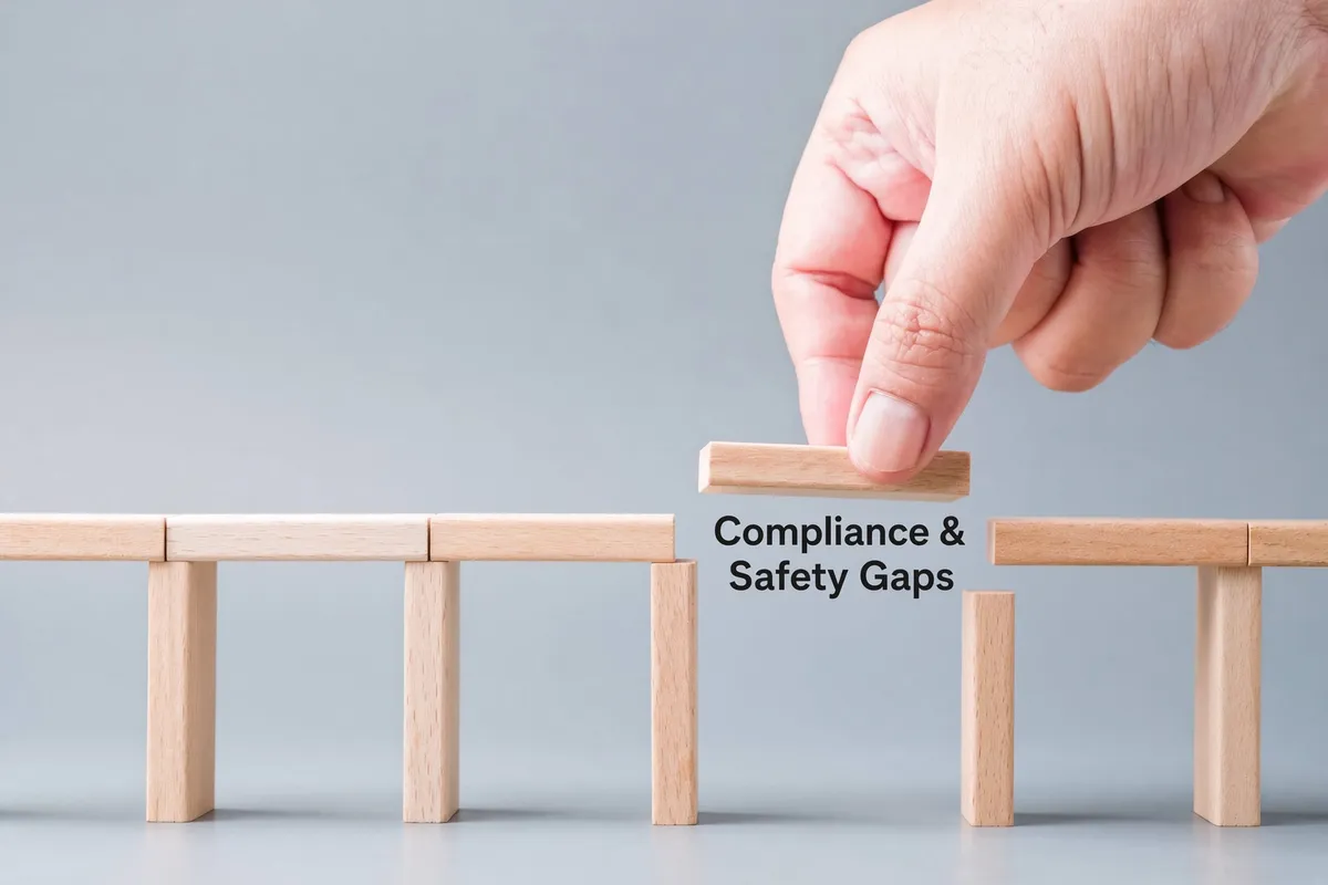 Compliance & Safety Gaps